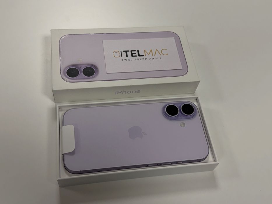 Apple iPhone 17 256 GB 5G SIM • Lawendowy • Gwarancja Apple • Raty 0%