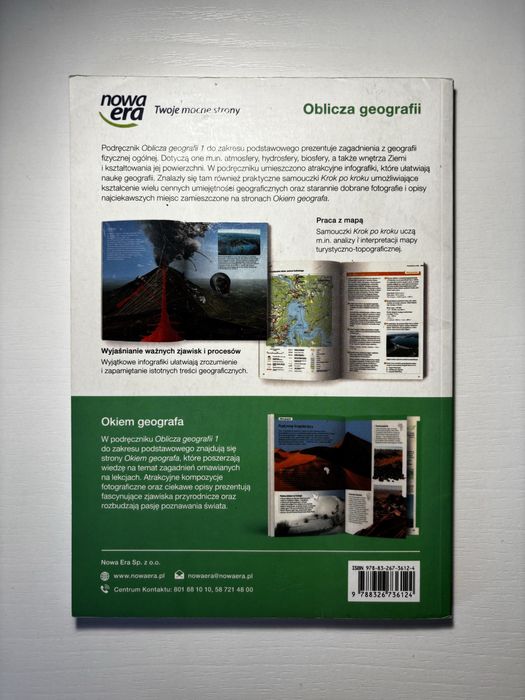 Podręcznik do geografii „Oblicza geografii 1”