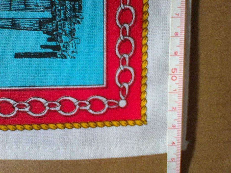 Lenço pano antigo Itália