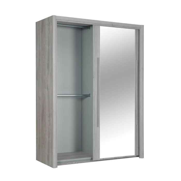 Roupeiro Casal com portas deslizantes com espelho