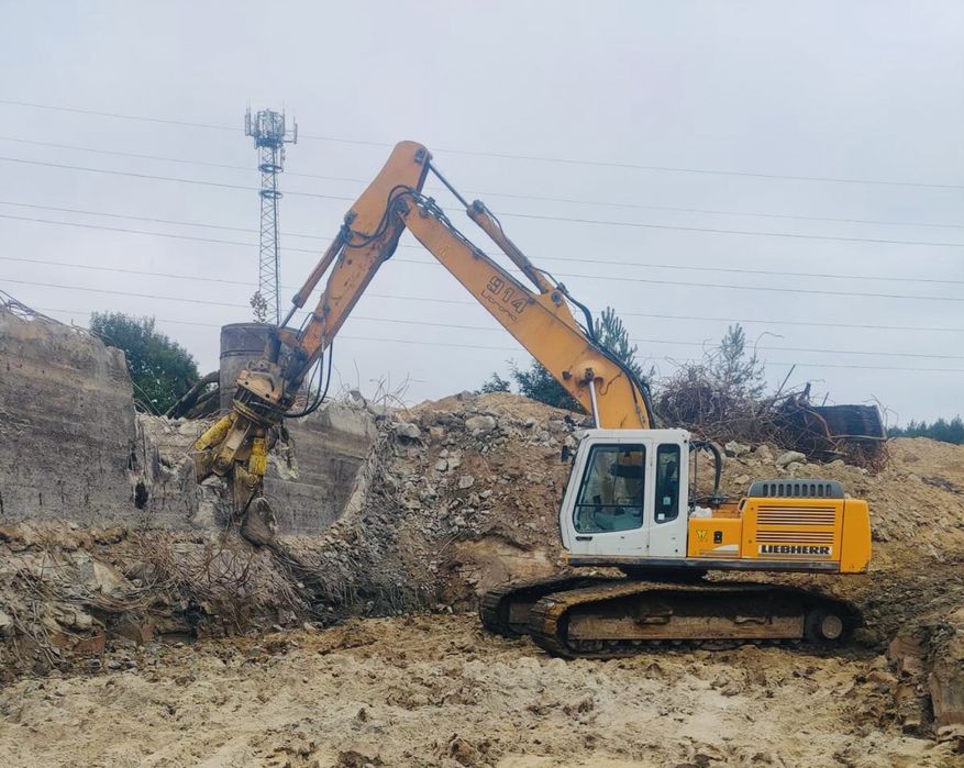 Usługi koparka gasienicowa/kolowa,wynajem przesiewacza ,ladowarka