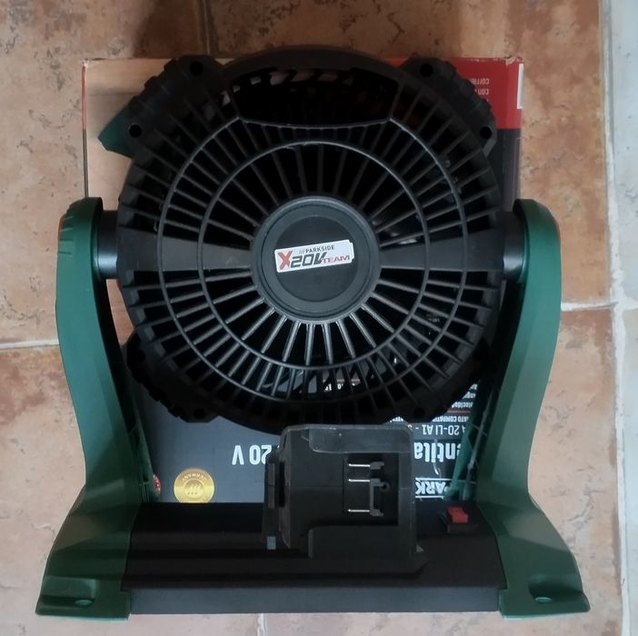 Ventilador a bateria 20V Parkside