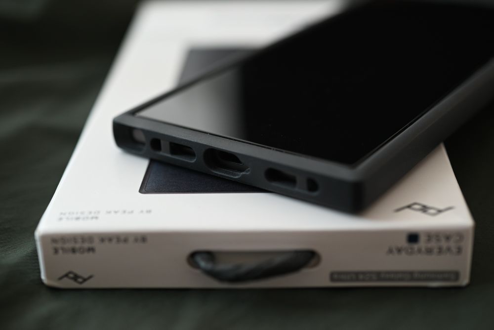 Etui Peak Design Samsung Galaxy S24 Ultra, szkło hartowane Dome Glass