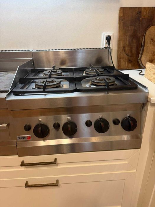 placa a gás e chapa elétrica