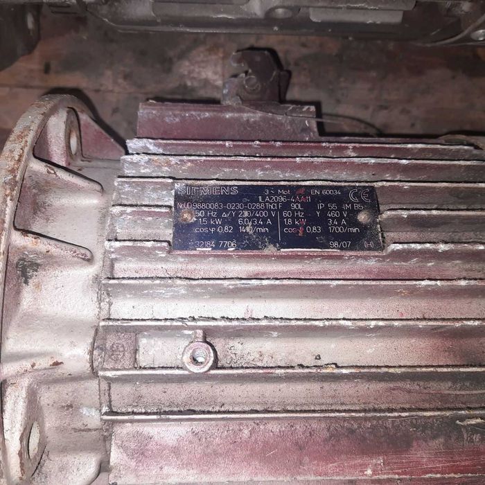 Silnik Siemens  Siemens 1LA2096-4AA11 , 1,5kW