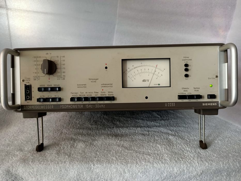 Miernik psofometr SIEMENS U2233.