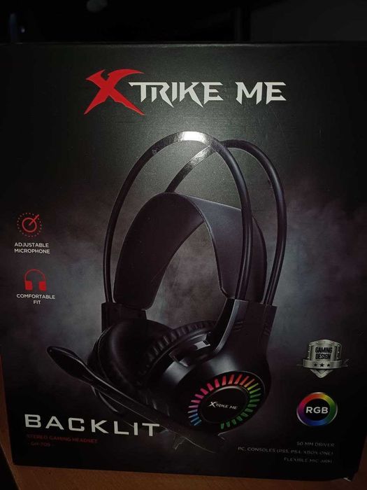 Навушники XTRIKE ME GH-709 RGB-LED