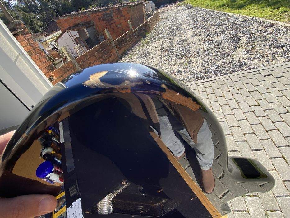 Corpo Stratocaster Squier preto - relic natural - ótimo estado