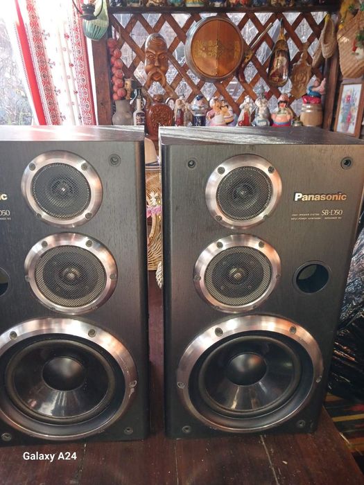 Колонки Panasonic+,ресивер