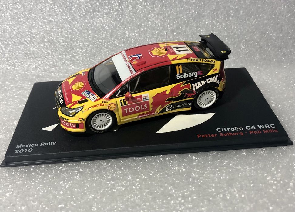 Miniaturas de carros de rali rally wrc