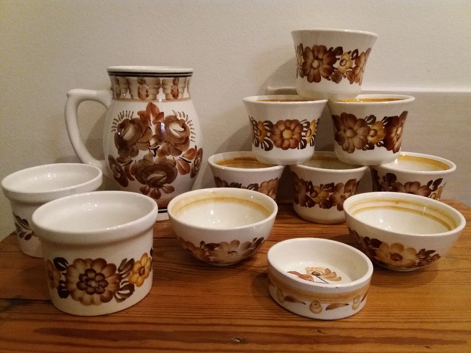 Ceramika fajans Koło Prl Porcelana
