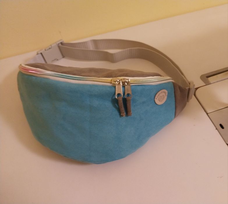 Saszetka/Nerka Duża Hand Made Kolorowa Modna