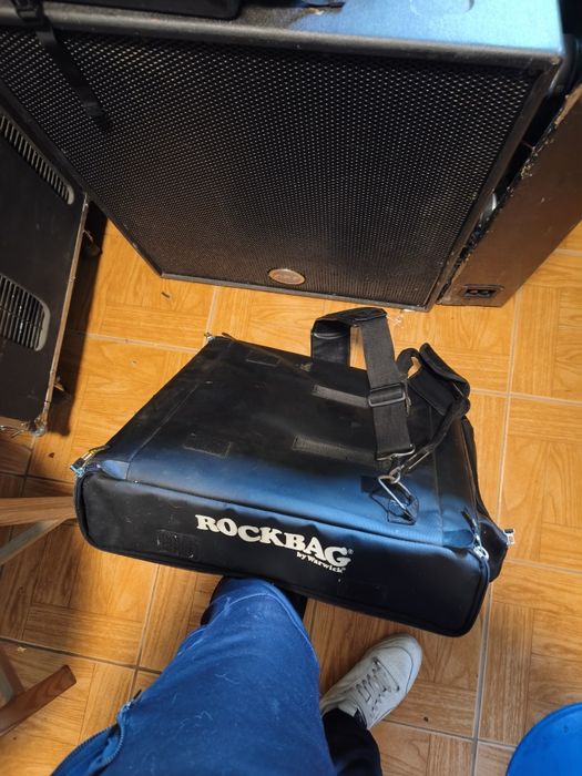 Vendo mala/rack RockBag warwick de 2und