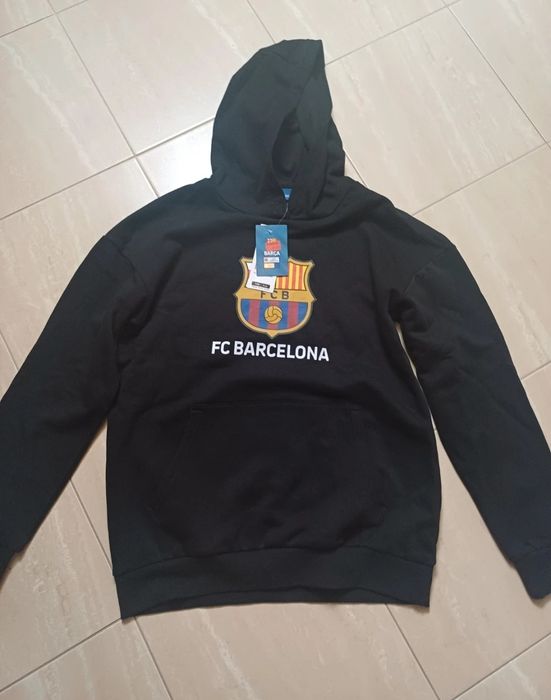 Bluza czarna chłopięca r. 170 Fc Barcelona