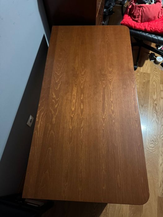 Mesa castanha, 120 por 60