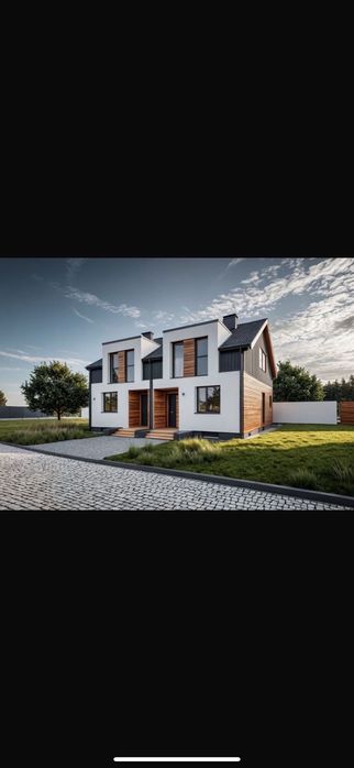 Продаж спареного котеджу центр м. Пустомит