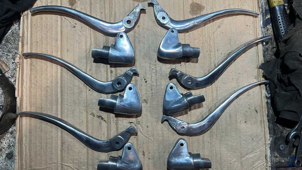 К 750 М 72 обратки курки ручка сцепления тормоза