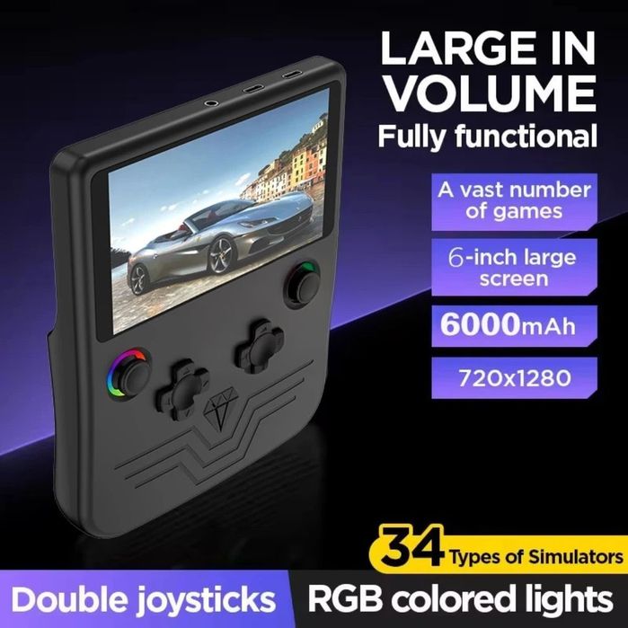 Consola retro arcade portátil 40000 jogos