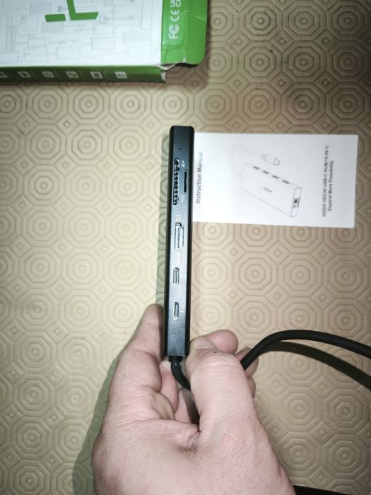 Adaptador multi funções usb-c HUB 10 em 1