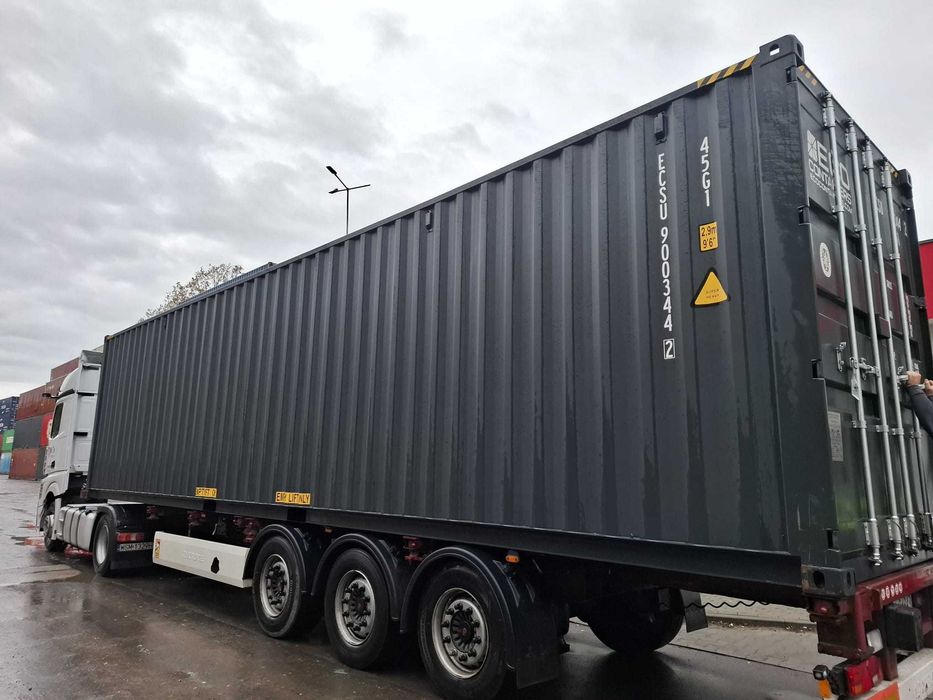 Kontener morski 40'HC 12m magazyn nowy One Way