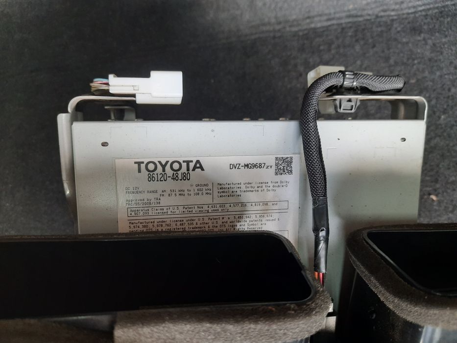 Lexus RX III 2010-2015 магнитола мультимедия монитор экран дисплей