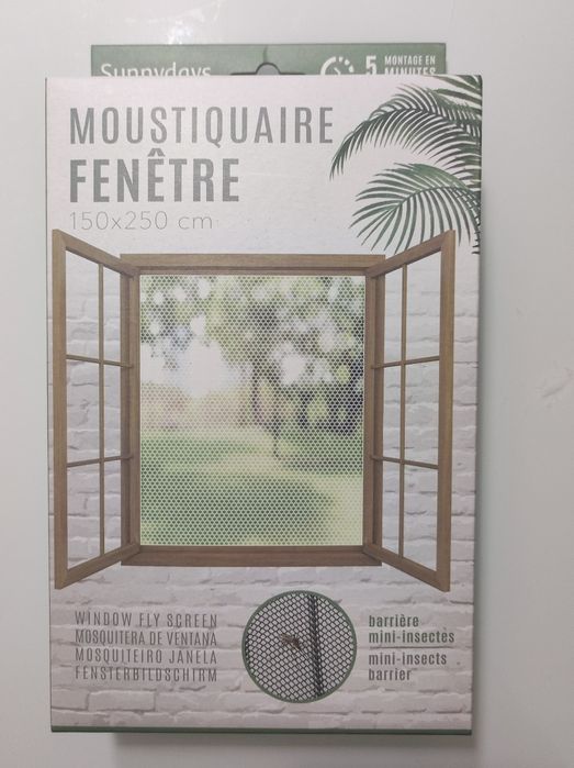 Mosqueteira para janela