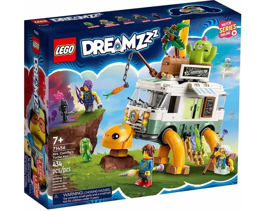 Новий Lego 71456 DreamZzz Mrs. Castillo's Turtle Van фургон черепаха