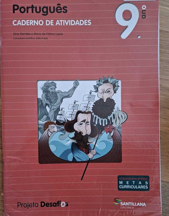 Manual e Caderno Atividades 9º ano - Projeto Desafios