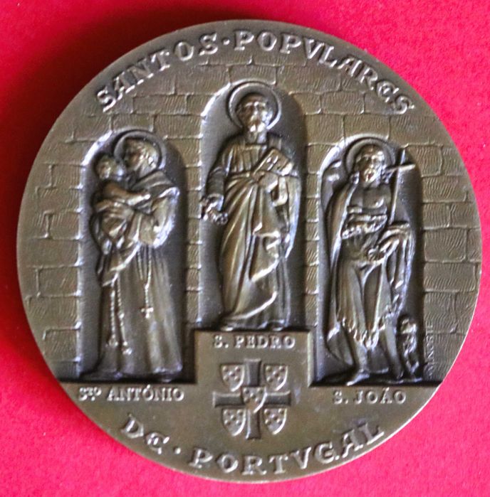 Santos Populares de Portugal soberba medalha de M. Norte