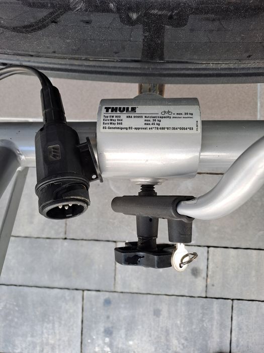 Bagaznik rowerowy thule na 3 rowery
