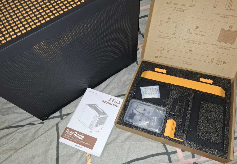 Корпус для ПК Jonsbo Z20 Orange/Black