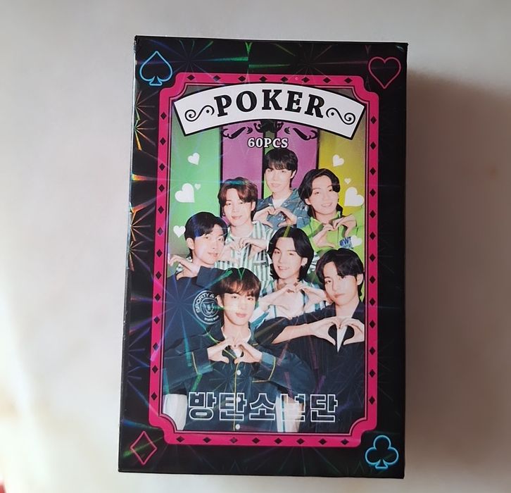 Baralho Poker K-Pop – 60 cartas