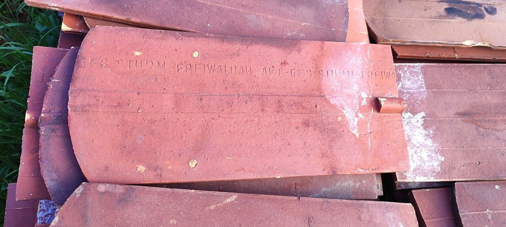 Dachówka karpiówka - oczyszczona z demontażu