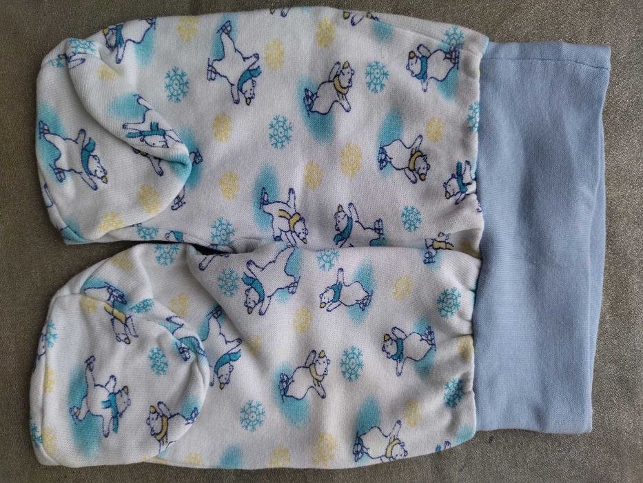 Повзунки, штанці сині