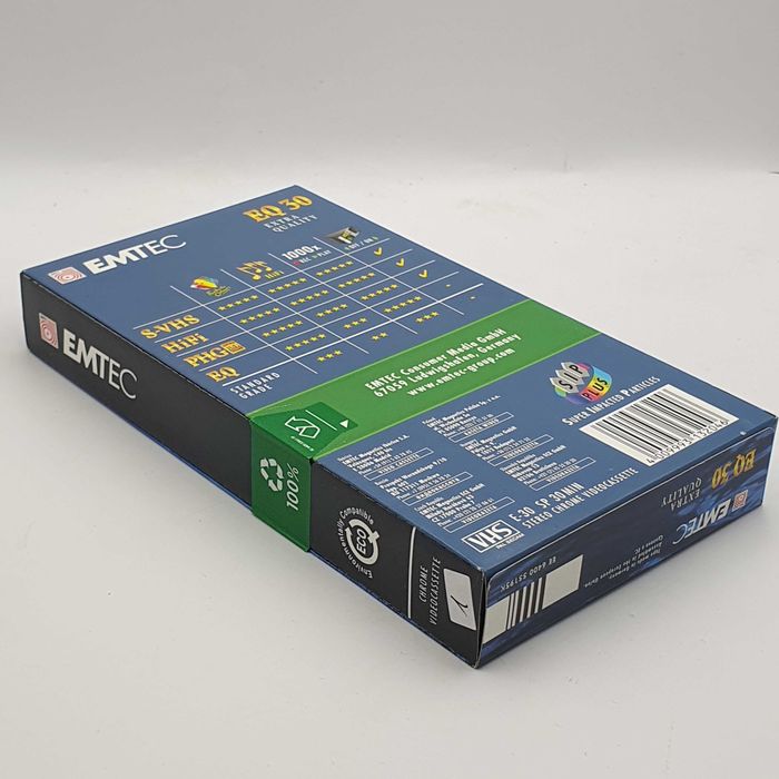 Casette VHS EMTEC EQ30 Fantastic Colours