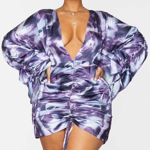 PRETTYLITTLETHING-5 kolorow sukienek roz.42-56