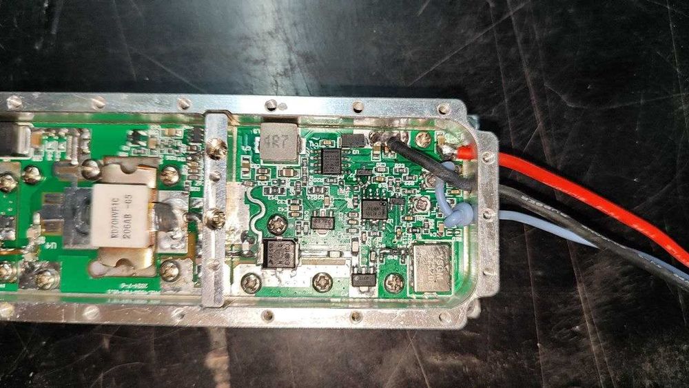 ВЧ підсилювальний модуль потужності перешкод Lora 100-500 Мгц (На запчастини)