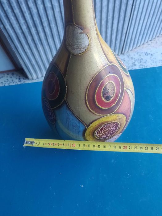 vaso pintado à mão