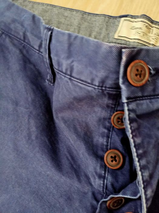 spodnie niebieskie jeans M&S rozmiar 34 Regular