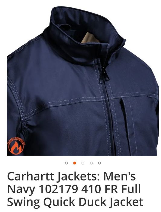 Вогнестійка водовідштовхувальна  куртка carhartt