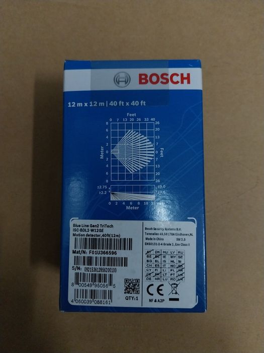 Detetor Movimento Bosch ISC-BDL2-W12