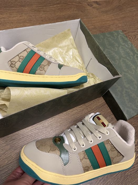 Кросівки Gucci Screener GG Canvas нові розмір 39