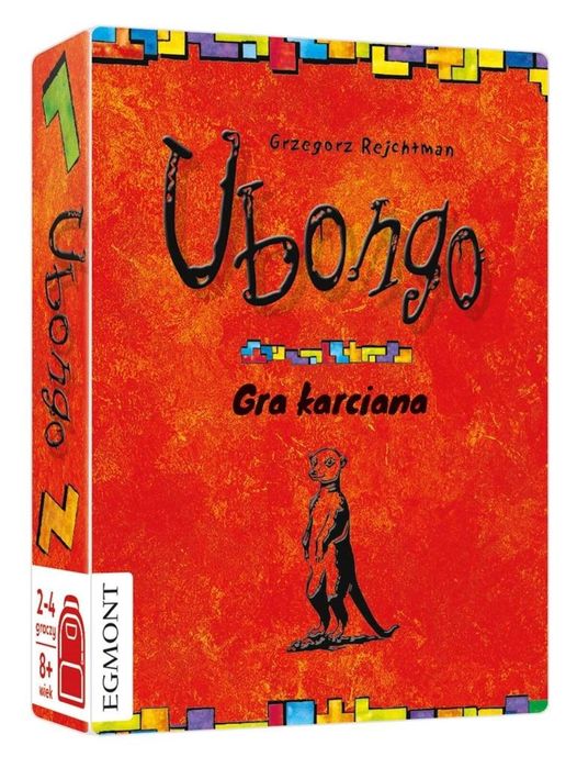 Gra karciana - Ubongo Egmont pudełko,130x100x30 mm
