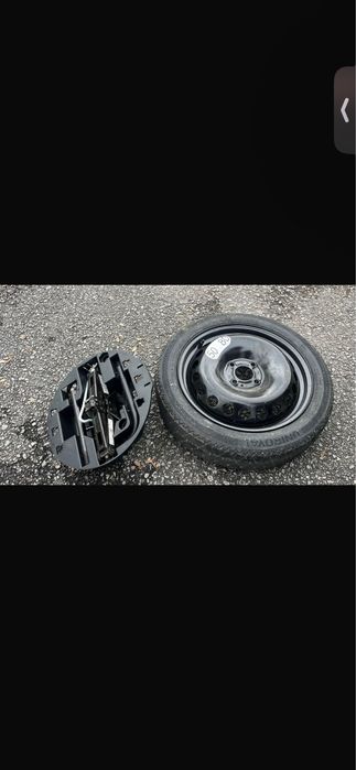 Jante / Roda suplente 16 Renault Captur clio 4x100 - Kit completo Novo