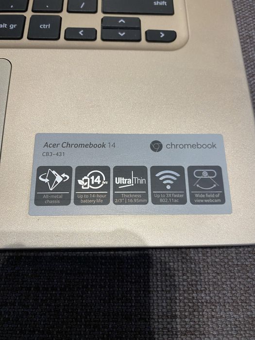 Запчасти на  Acer хром