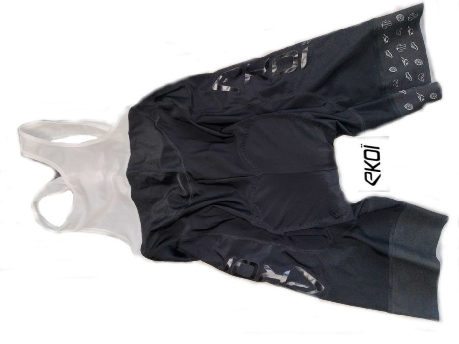 Ekoi duże spodenki kolarskie 2XL