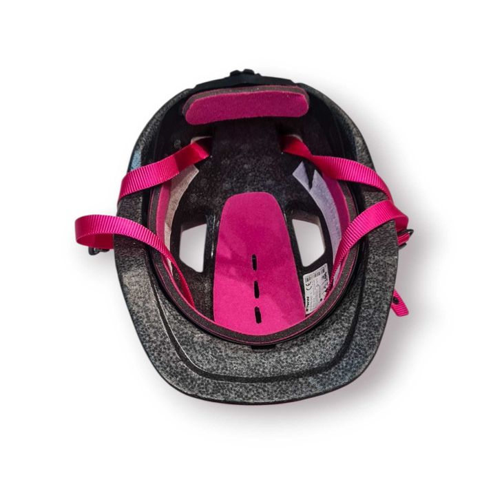 Capacete Infantil B’Twin Rosa – Tamanho S (53–56 cm)
