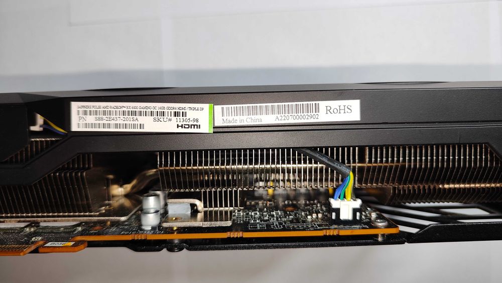 Відеокарта Radeon Sapphire RX 6800 16 Gb ПІД РЕМОНТ