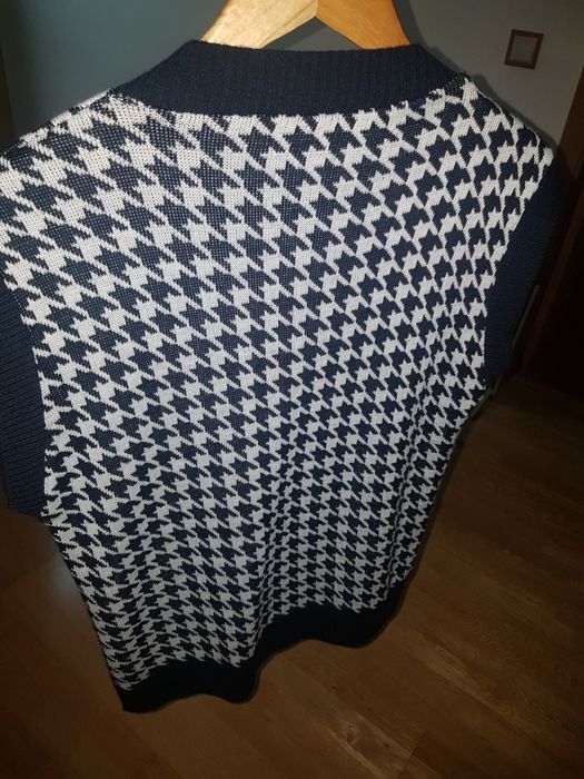 Colete padrão xadrez