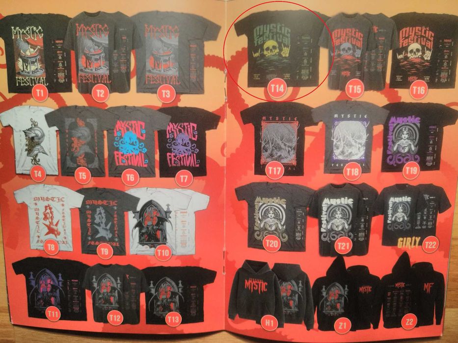 Koszulka T-Shirt Mystic Festival 2026